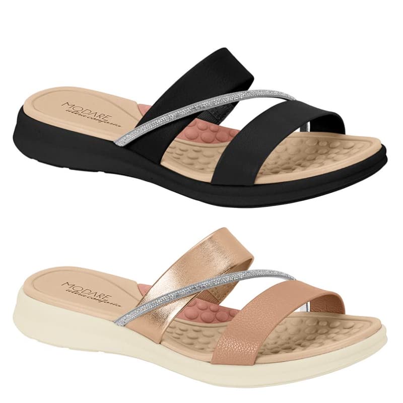 Chinelo Modare Ortopédico Feminino Massageador Leve Original