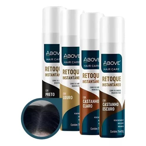 Retoque Capilar Instantâneo Spray Cabelo(s) - Todas Cores