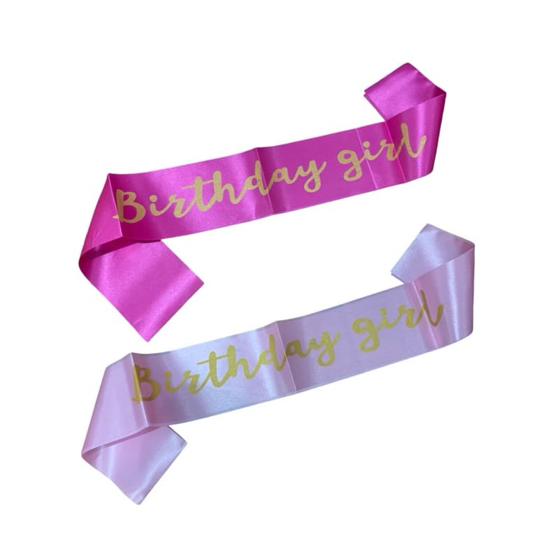 Faixa Birthday Girl Simples 15 Anos Debutante