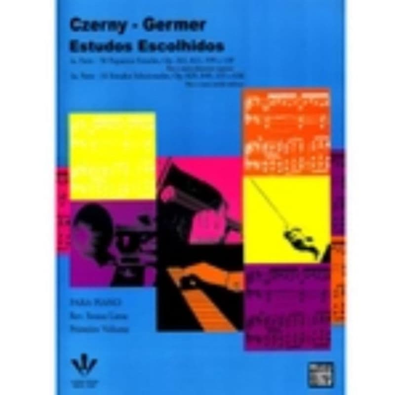 MÉTODO PARA PIANO -CZERNY GERMER ESTUDOS ESCOLHIDOS