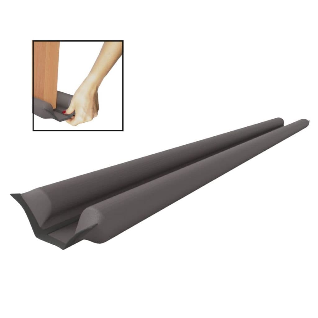 Veda Porta Ajustável Rolinho Protetor de Porta Contra Insetos, Ruido, Sujeira e Frio 80cm