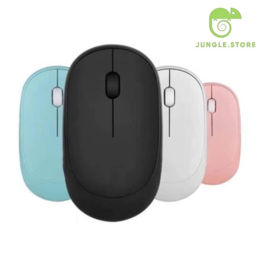 Mouse Sem Fio Optico Slim + Adaptador Wireless