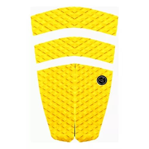 Deck Amarelo Para Prancha Long Deck Antiderrapante Longboard / Supwave