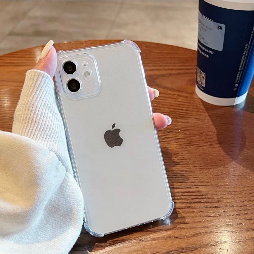 Capinha Capa Tpu Anti Impacto Transparente Para IPhone 7 8 XS XR 11 12 13 14 15 16 PLUS/PRO/PROMAX