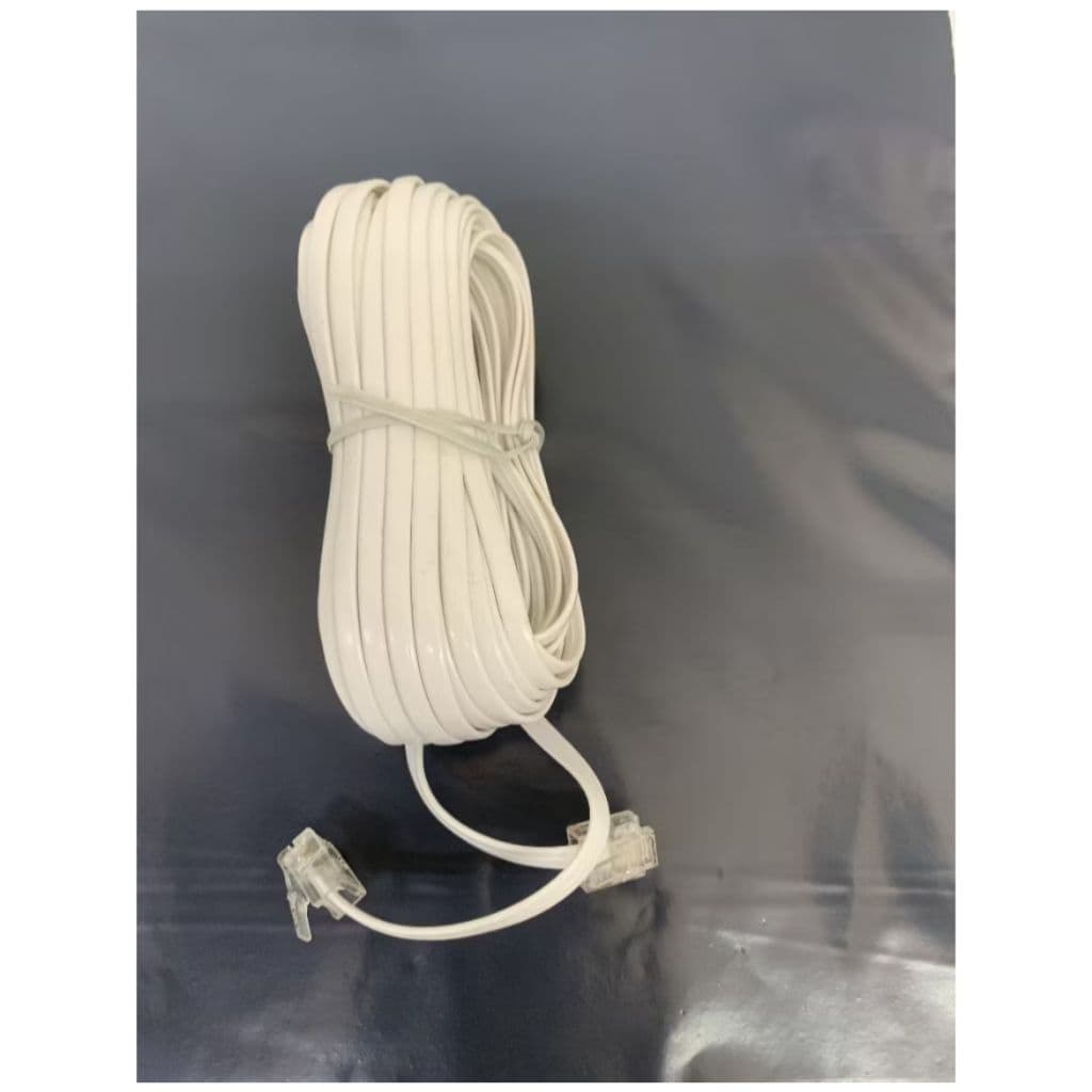 Fio Telefone Cabo Telefônico Rj11 4 Vias 10,15 e 20m Metros