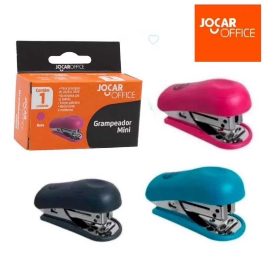 KIT MINI GRAMPEADOR + 1.000 UN. DE GRAMPOS GALVANIZADOS 26/06