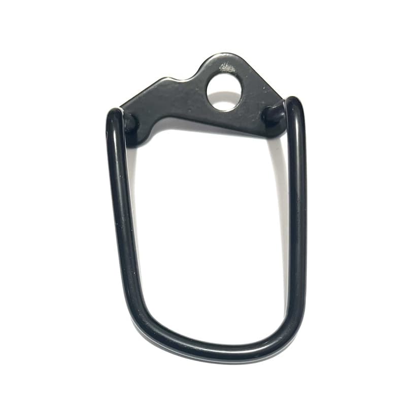 Protetor Bike NIPARTE Proteção de Aço Mais Grosso  Reforçado  Para Câmbio Traseiro Cor Preto de Bicicleta.