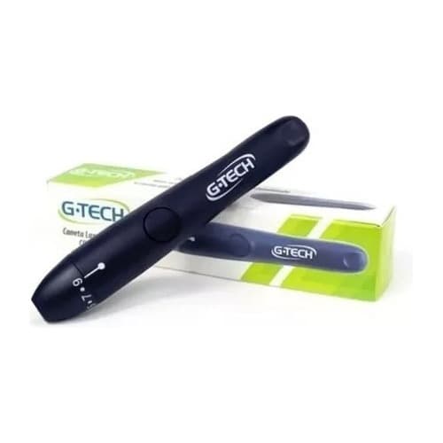Kit Canetas Lancetadoras Comfort G-tech Medir Glicose Diabetes Glicemia 1 ou 2 unidades