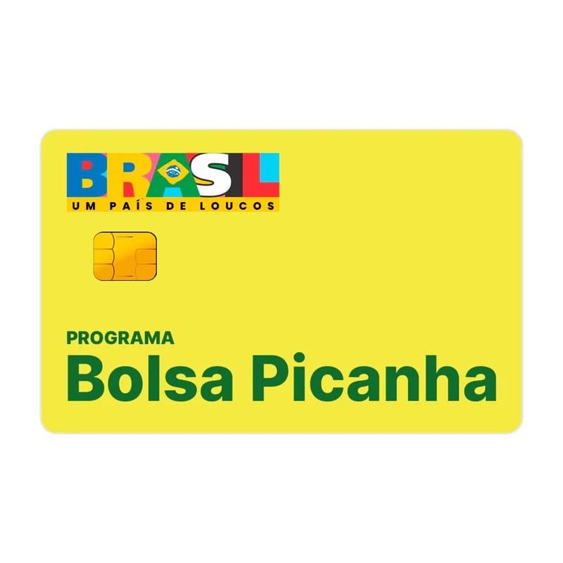 Adesivo Para cartão película Bolsa Picanha Primium