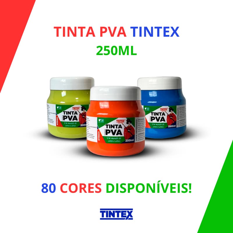 Tinta PVA Fosca - TINTEX | 250ml