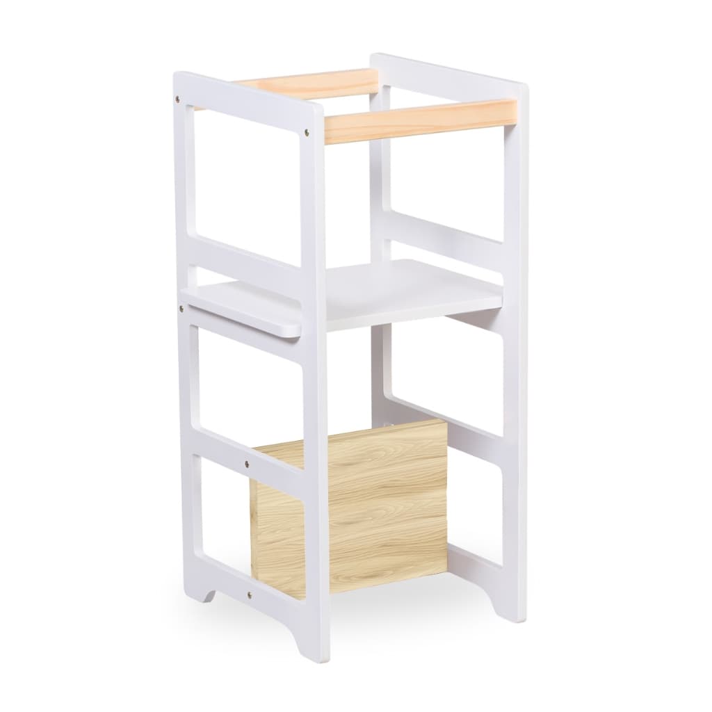 Torre Aprendizagem Alimentador 4 Em 1 Cadeirão C/ Regulagem