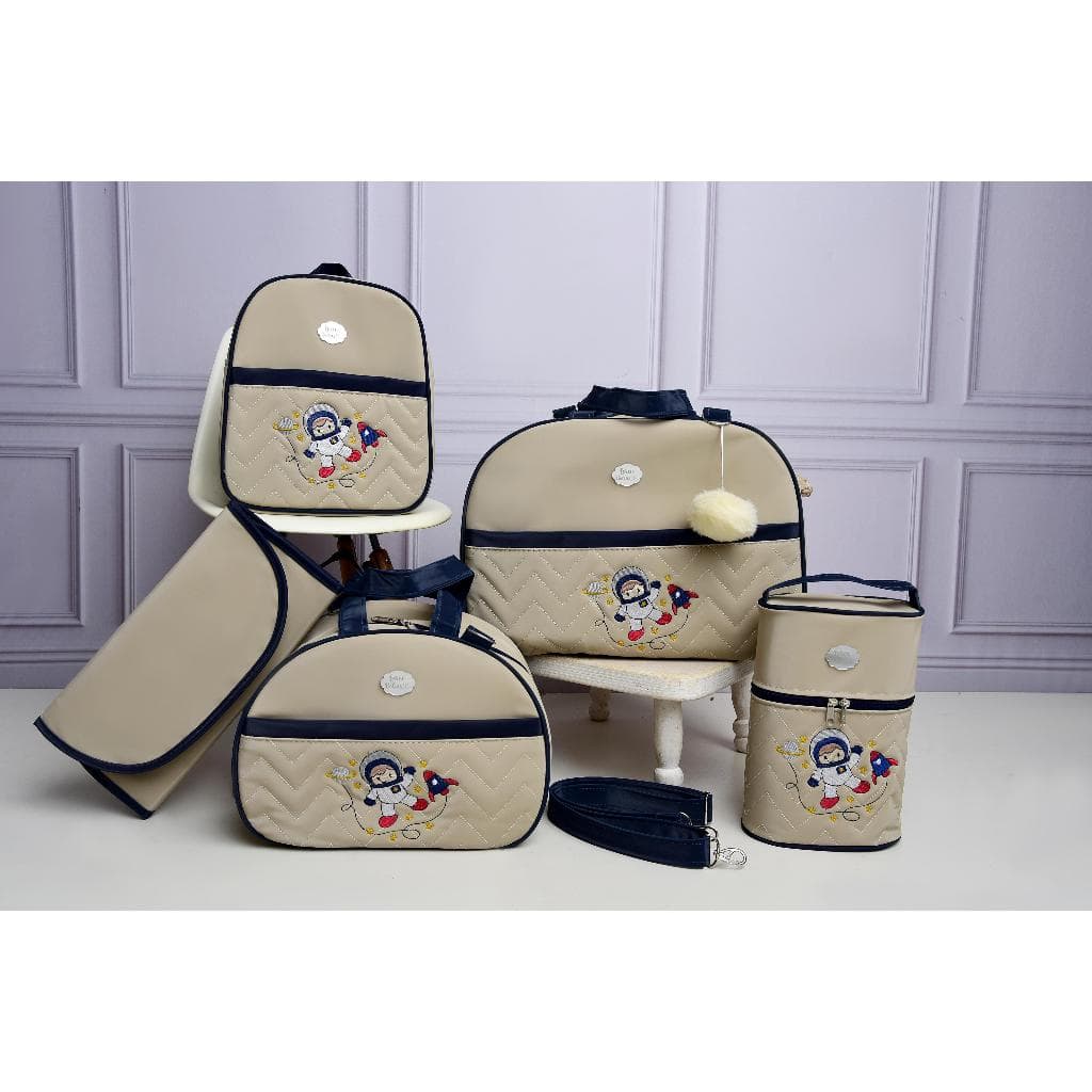 Bolsa maternidade menino kit maternidade luxo astronauta