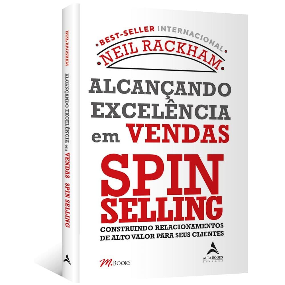 Livro Alcancando Excelencia Em Vendas Spin Selling