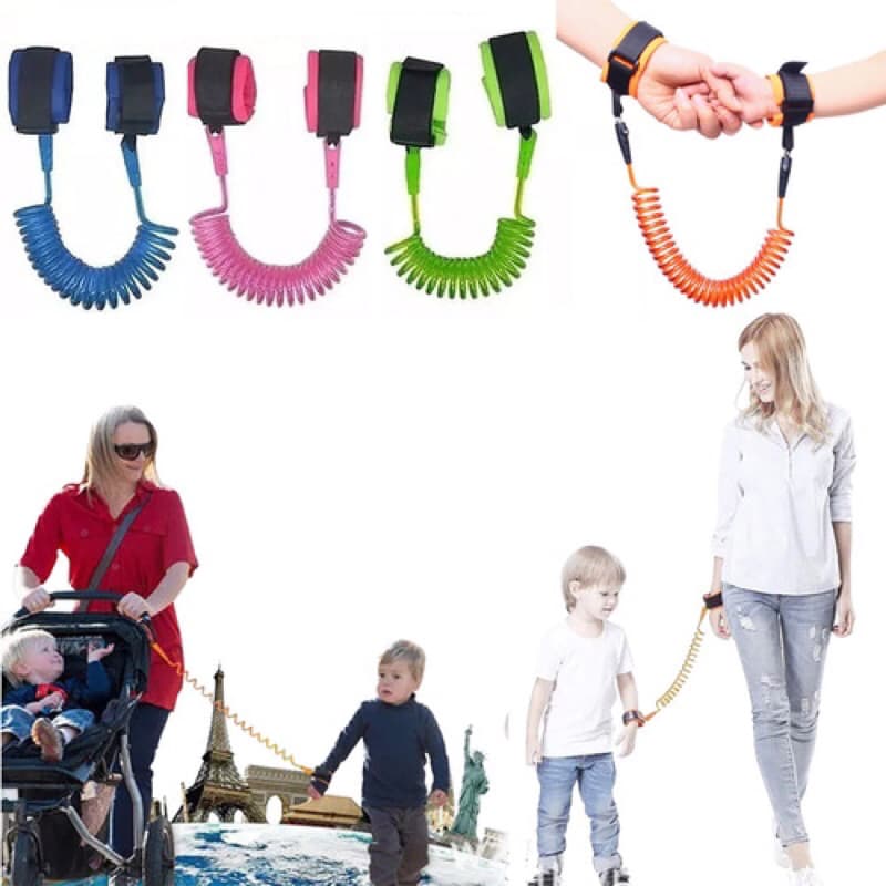 Pulseira Guia Infantil Companhia De Segurança Para Criança Cor aleatório