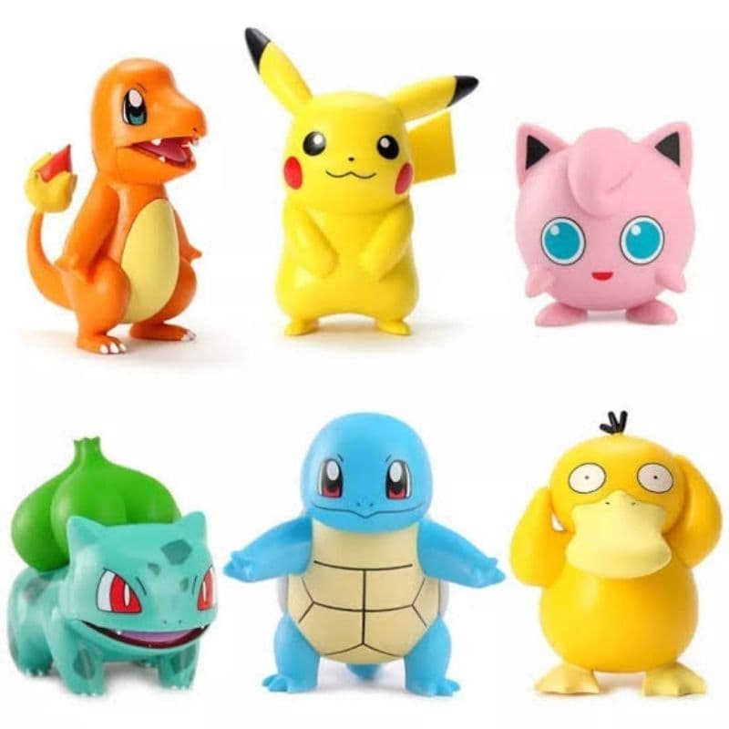 Brinquedo Pokemon + Treinador Ash com 10 Cartas Pokebola Cards Game binquedo