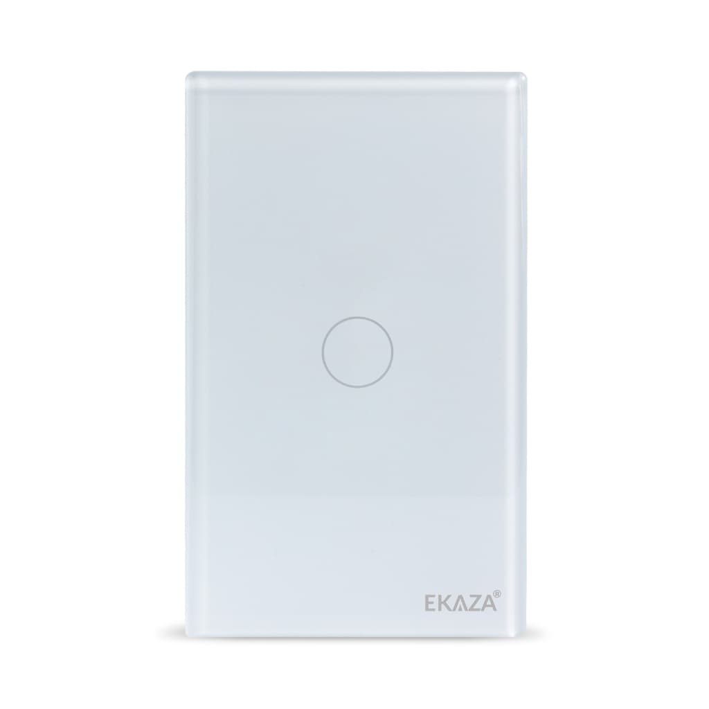 Ekaza Interruptor Inteligente Zigbee vidro 2.5d 1,2,3,4 botão Touch Alexa Google home
