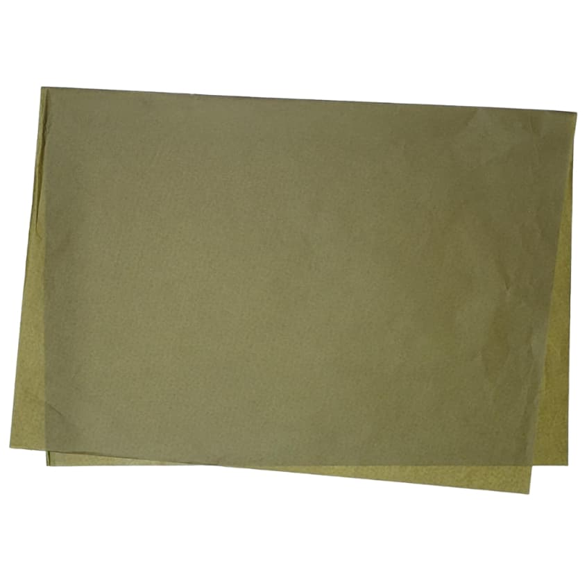 Papel de Seda Verde Oliva Escuro **35x50** - Pacote C/100 Unidades - Ideal Para Embalagens - ATENÇÃO AO TAMANHO 35X50