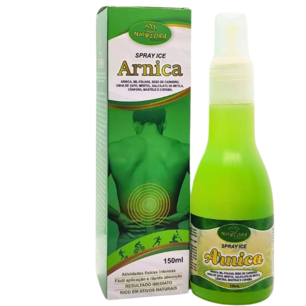 Gel Suavisante para Massagens em Spray 150ml NATYFLORA