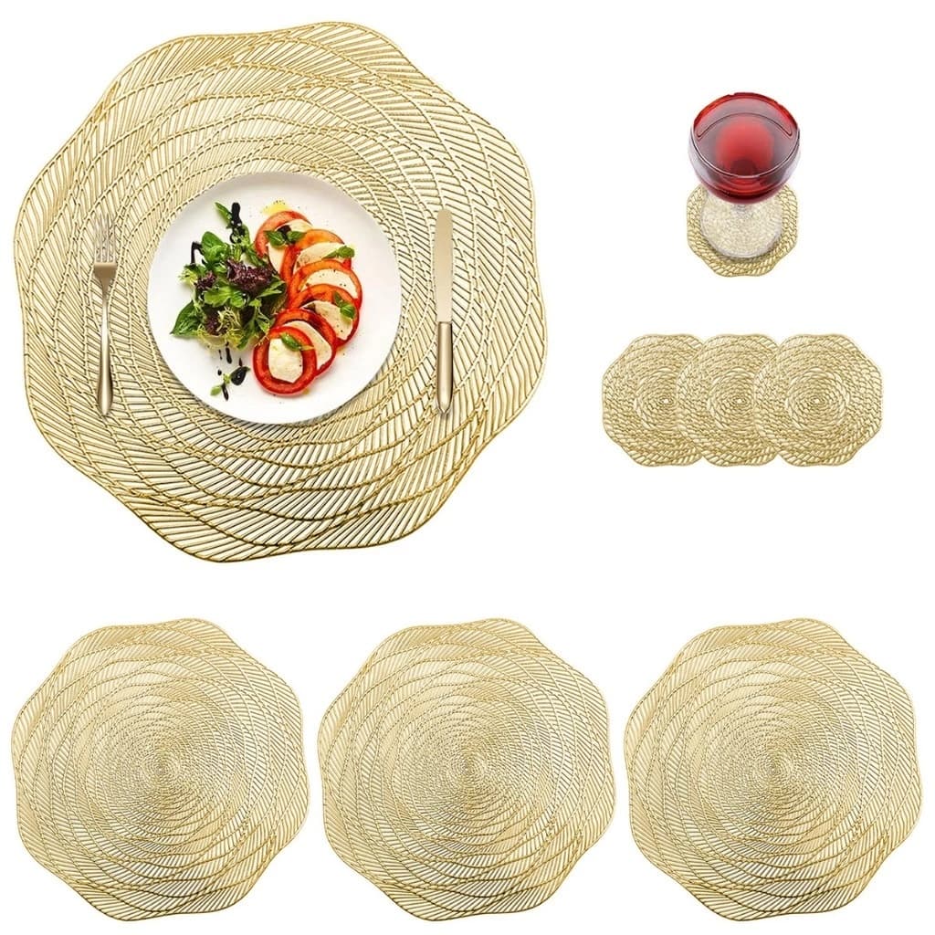 Modus Kit 4/8/12 Jogo Americano Ou So De Prato/Copo