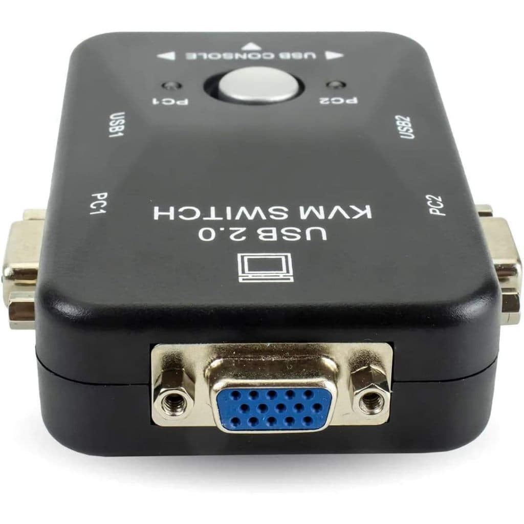 Chaveador Switch KVM 2 Portas USB 2.0 KVM
