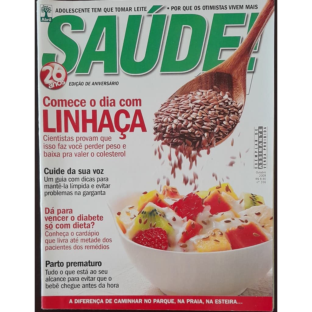 Revista Saúde Nº 316 Outubro/2009