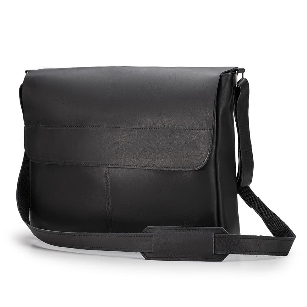 Bolsa Tiracolo Couro Legitimo Masculina Notebook 15.9 Luxo