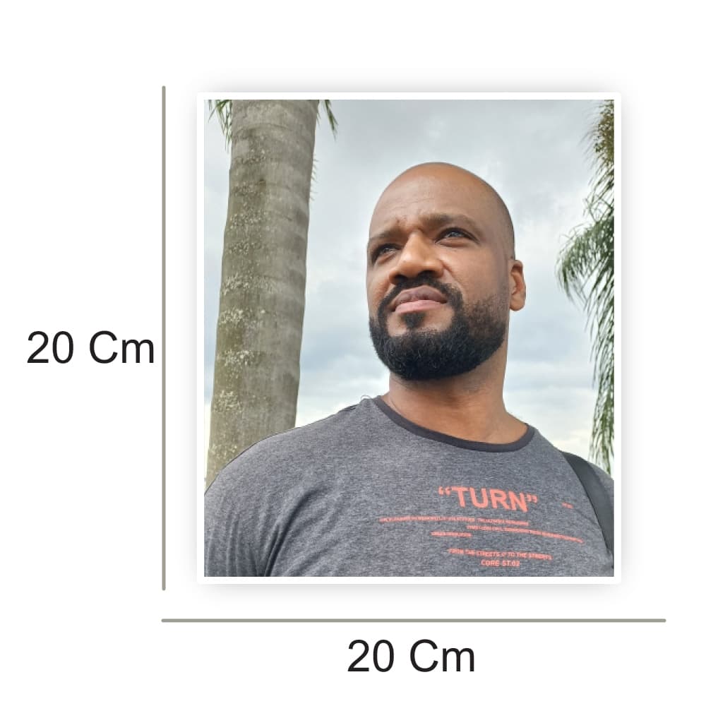 6 Fotos tamanho 20x20