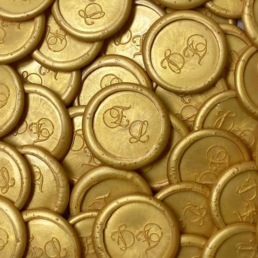 Lacre de Cera Ouro Perolado - Personalizado