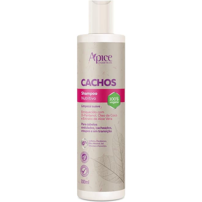Apice Shampoo Nutritivo Cachos 300ml