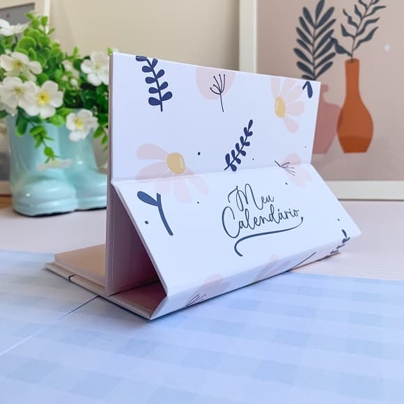 Organizador  Mensal Datado de Mesa Completo com Bloquinhos 2026 1 unidade