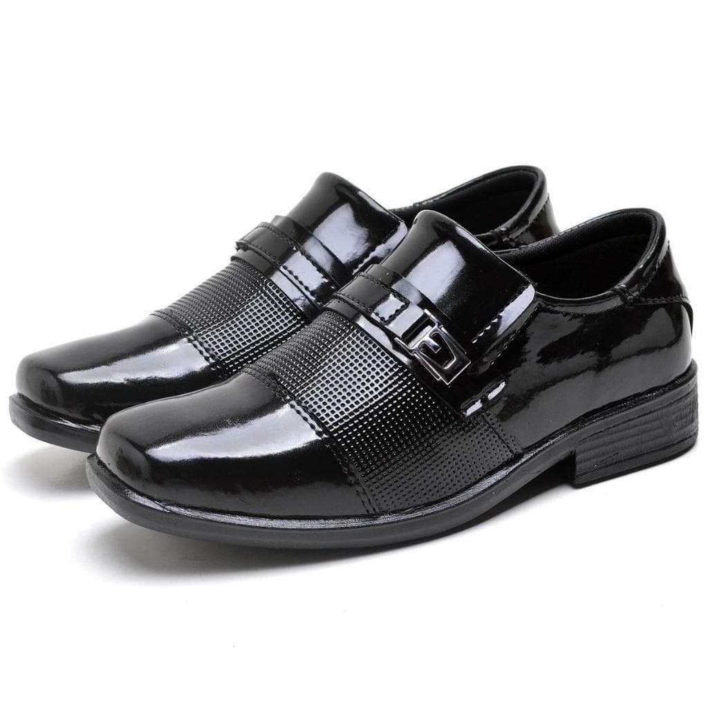Sapato Social Elegante Linha Infantil com Sola de Borracha