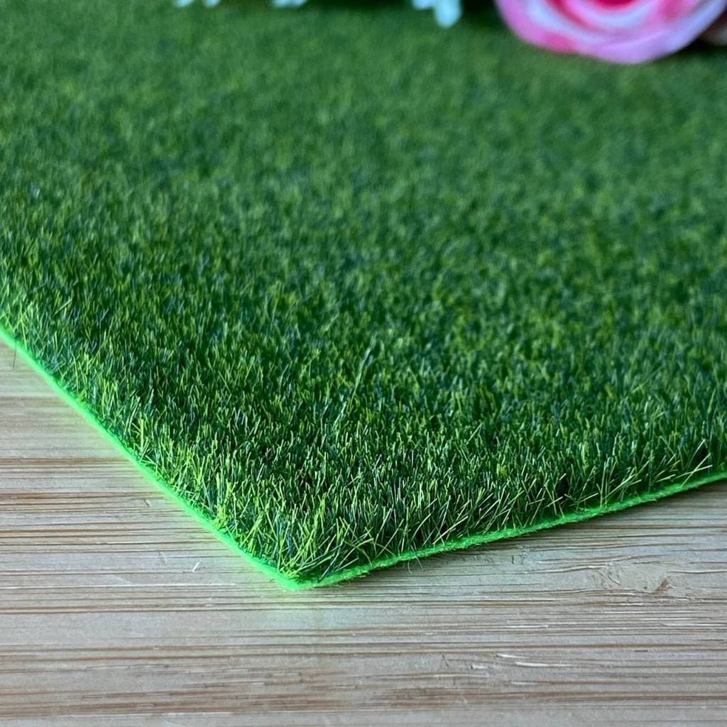 Grama Sintetica 30x30cm -  personalizado de luxo - lembrancinha faça você mesmo fazendinha safari