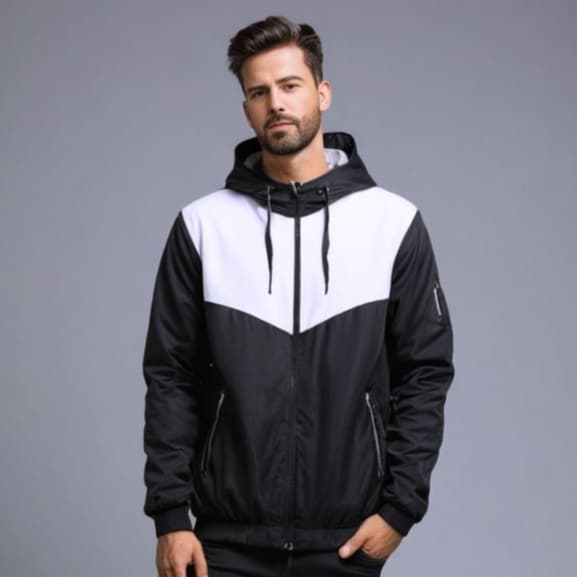 Jaqueta de Frio Blusa Corta Vento Premium Com Capuz Casaco Blusão Bobojaco Moletom com Ziper Inverno