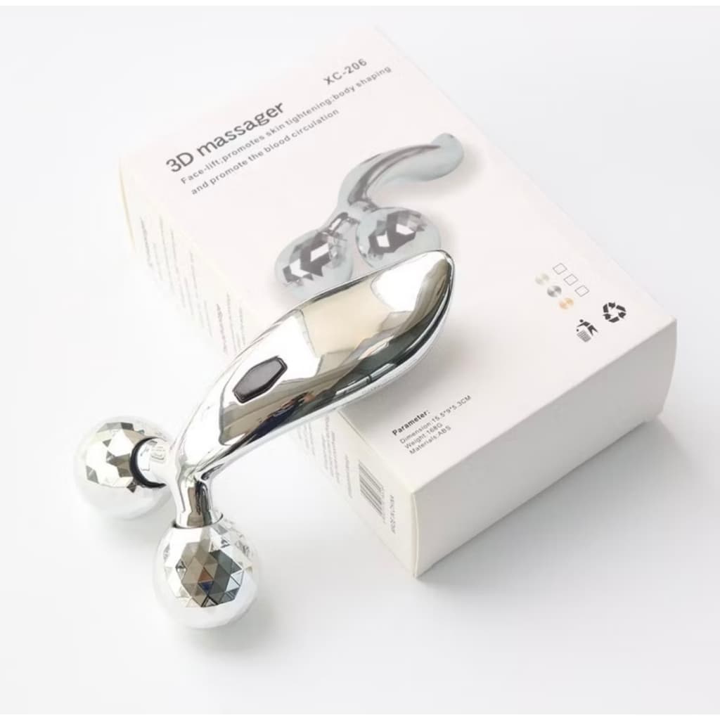 Massageador De Mão - relaxa tensão, Facial E Corporal 3d melhora circulação do sangue