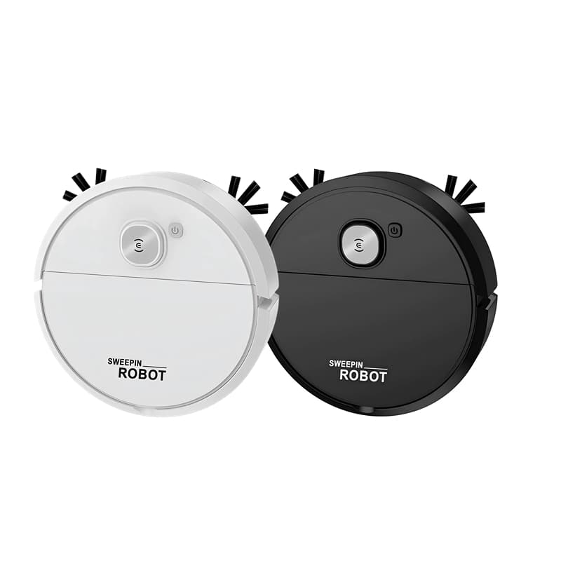 Robô Varredora/Aspirador De Pó Automática 3 Em 1 Limpeza Doméstica Robótico Inteligente E Silencioso