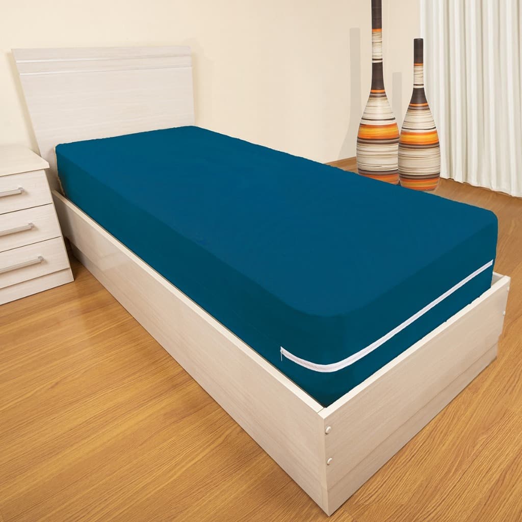 Capa Colchão com Zíper Solteiro Poliéster Pop - Sonho Lar