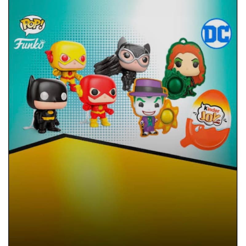 Brindes Kinder ovo/joy dc DC Comics