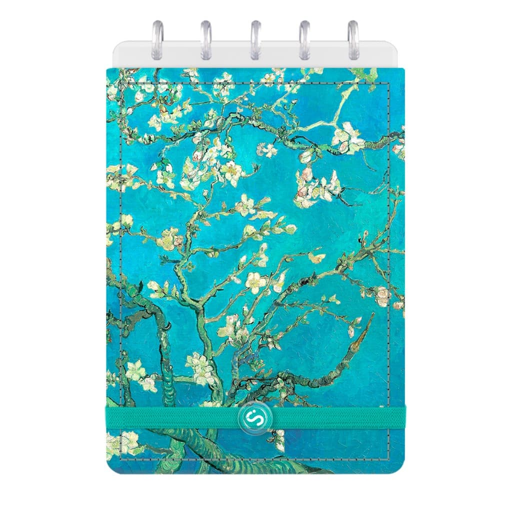Caderno De Disco Iscool Inteligente Sketchbook Obras Amendoeira em Flor