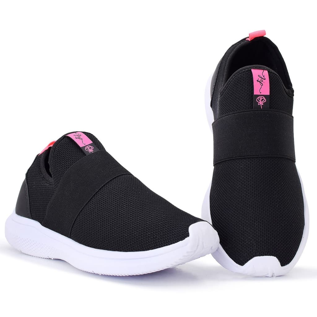 Tênis Meia Feminino Casual Conforto Total Leve Macio  Elástico Ideal para Caminhada e Uso Diário