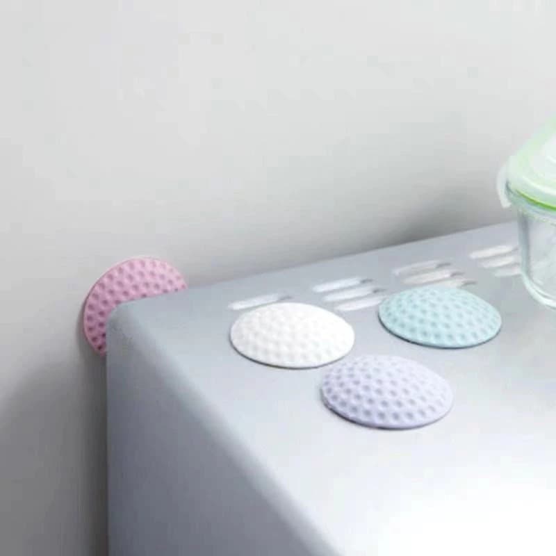 Kit 4 PCS Tampão De Parede Auto-Adesivo Protetor De Maçaneta De Porta Para Carros Batente De Borracha