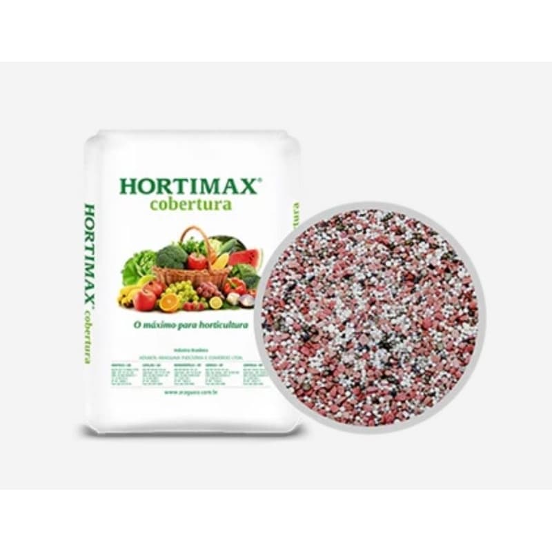 Hortimax Cobertura - NPK 13-03-25 + micros Hortaliças e Frutíferas