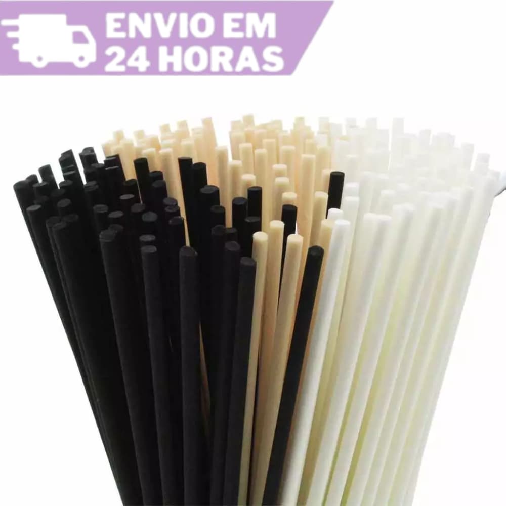 Kit Varetas de Fibra Sintética para Difusor Aromatizador de Ambientes