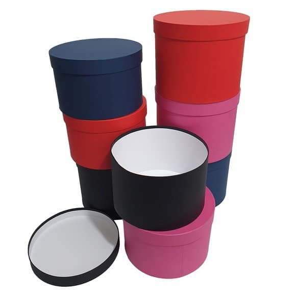 Caixa de Presente 15x11 Redonda Box de Luxo Cartonada