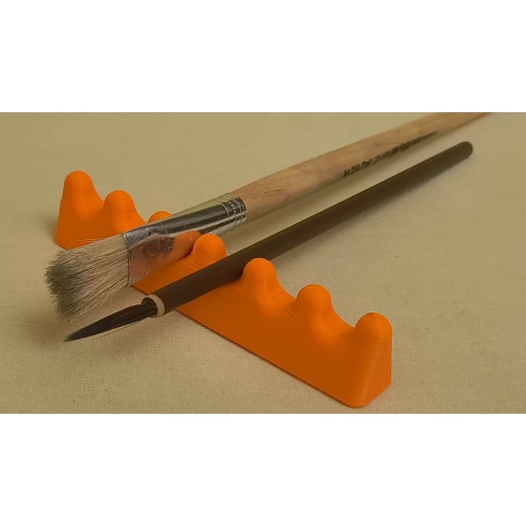 Descanso de pincel liso