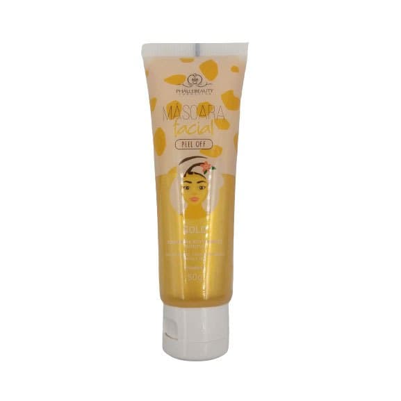 Máscara Facial Peel Off Gold Bisnaga Phállebeauty PH049