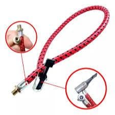 FlexiAr Mangueira Multiuso para Bomba de Ar Perfeita p/ Qualquer Tipo de Pneus e Bolas