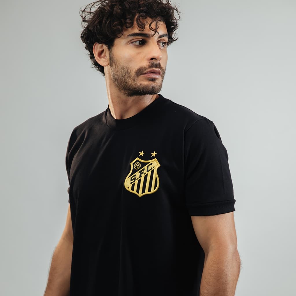 Camisa Santos Pelé Retrô Mil Gols Edição Limitada Masculina Oficial