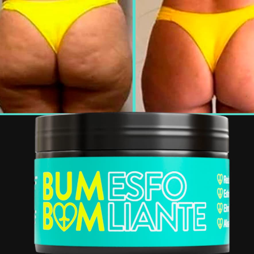 Esfoliante Corporal Corpo e Bum Bum Anti Celulite - 250g