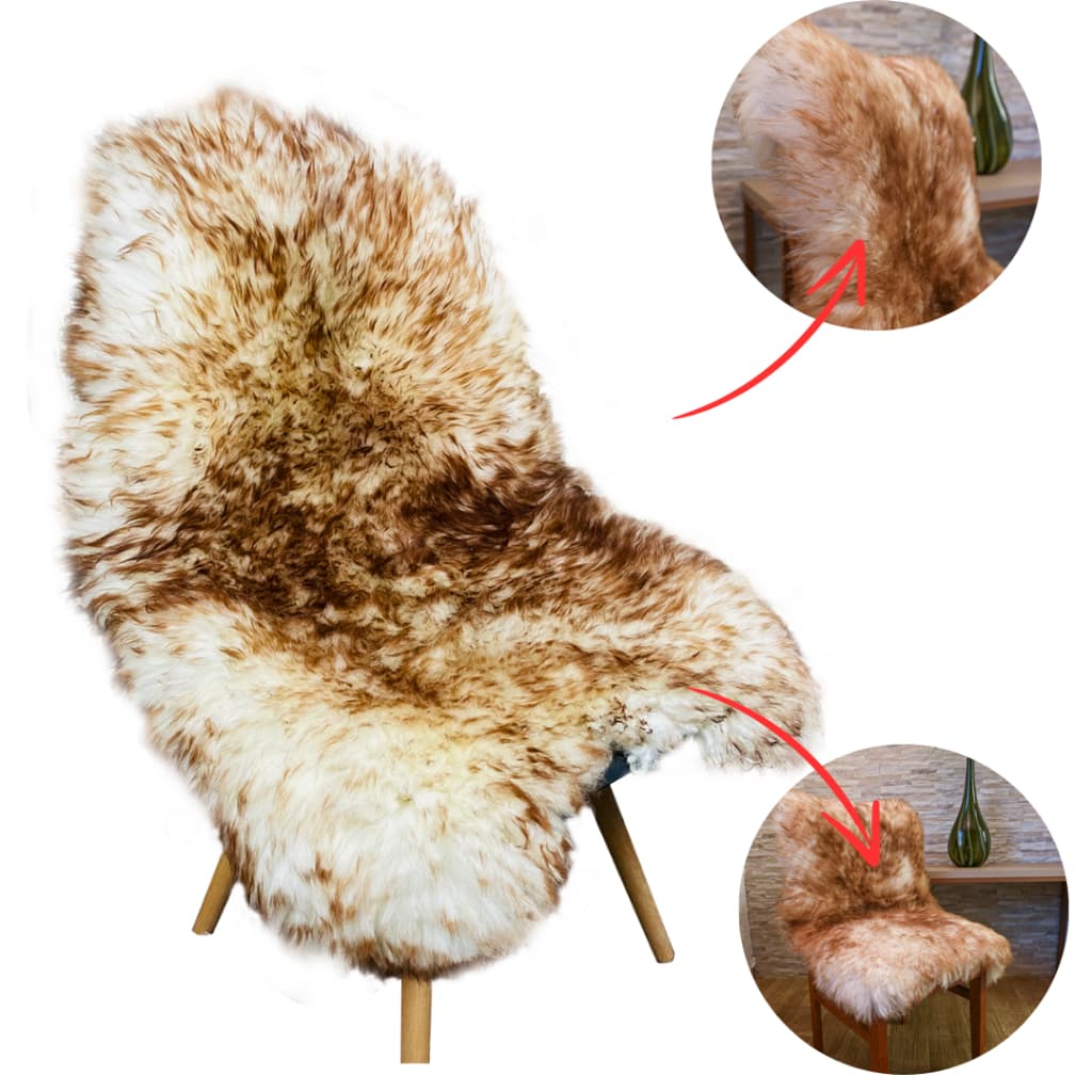 Pelego Natural De Ovelha Premium M1 Chamuscado