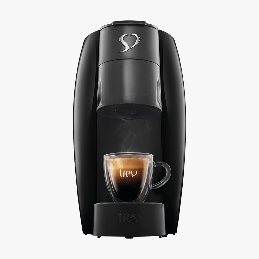 Cafeteira 3 corações Espresso LOV 1250W Automática 127V